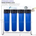 ULTRA-WH-W (Well-Water) | Whole-House Hydrogen Sulfide, Arsenic, Radiation, Iron, Chemical and Sediment Water Filter / Revitalizer